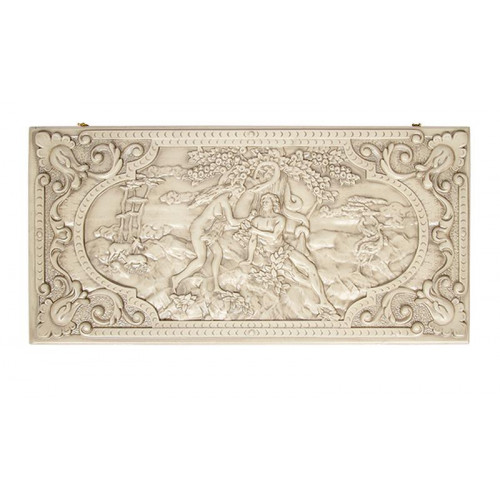 Нарды резные "Адам и Ева" Патина